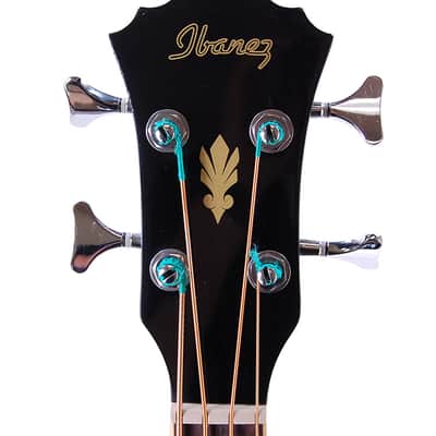 Ibanez AEB5E Acoustic Electric Bass Guitar - Black image 4