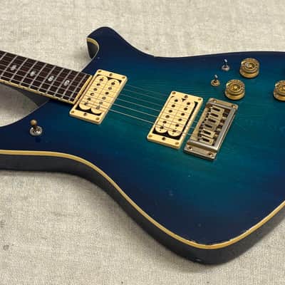 1984 Quest Manhattan MKII Blueburst Offset Matsumoku Japan RARE Model image 8