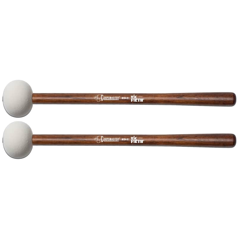 Vic Firth MB4H - Corpsmaster Bass Mallets X-Large image 1