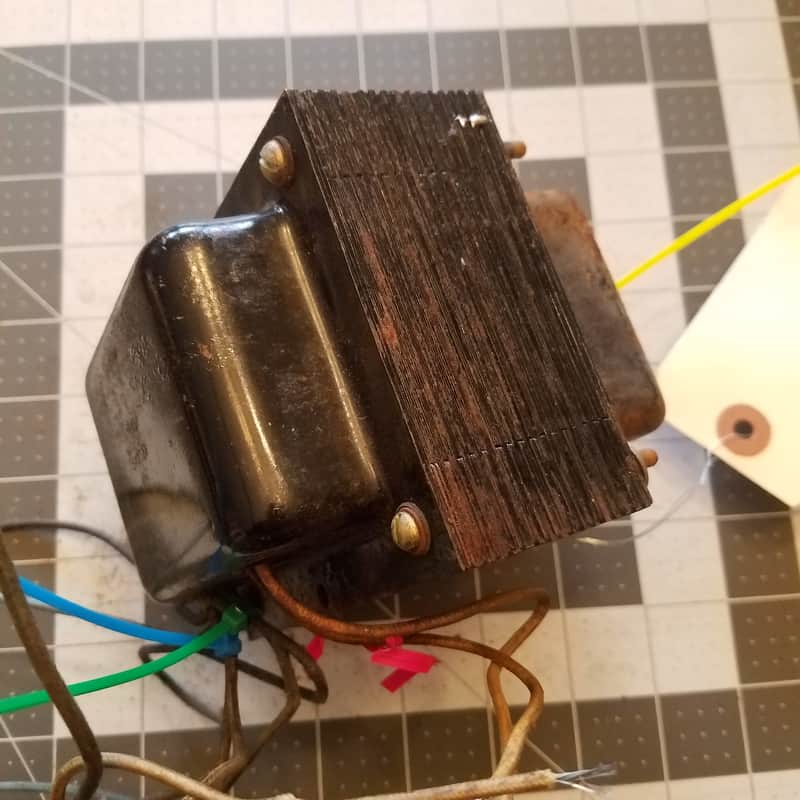 Midwest 620951  Vintage Power Transformer Tested 310-0-310 / 6.3 / 5 / 12.6 V HUGE 9 lb Tube Amp Project 1953 image 1