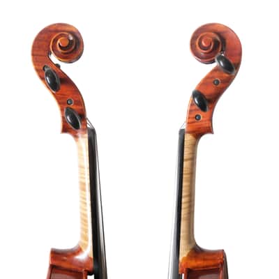 Handmade 4/4 Violin Outfit, Italian Spruce Top, Maple Back,Rich Tone, Case & Bow image 9