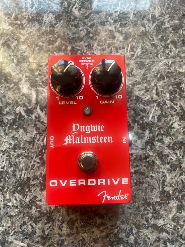 Fender Yngwie Malmsteen Overdrive 2010s - Red image 1
