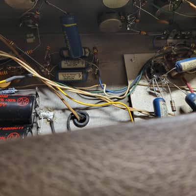 1959 Magnatone Custom 260A 35-Watt 2x12" Guitar Amp image 23