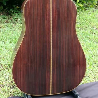 Pearl Dreadnought Acoustic Guitar made by Hayashi Gakki CIRCA 1977 image 9