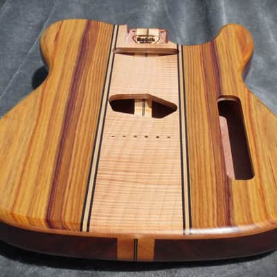 Babik Custom Telecaster Style body, Long board style, Canary wood  on Cedar Light weight, Handmade 2026 image 7