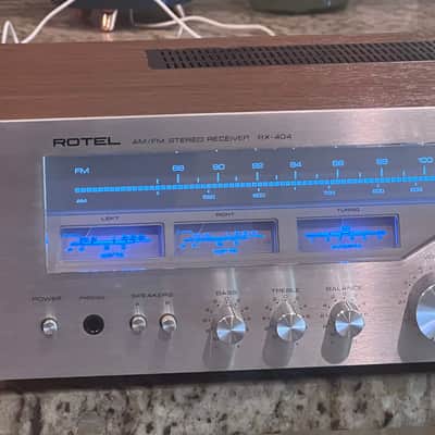 ROTEL RX-404 "AM/FM Stereo Receiver Cleaned, Tested, New LED'S image 5