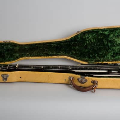 National Electric Hawaiian Lap Steel Electric Guitar (1938), ser. #B1295, original tan hard shell case. image 10