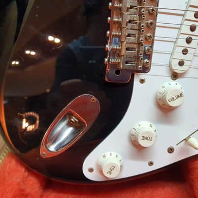 Fujigen History Stratocaster Black Strat SSS Electric Guitar image 4