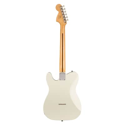 Used Squier Classic Vibe '70s Telecaster Deluxe - Olympic White w/ Maple FB image 8