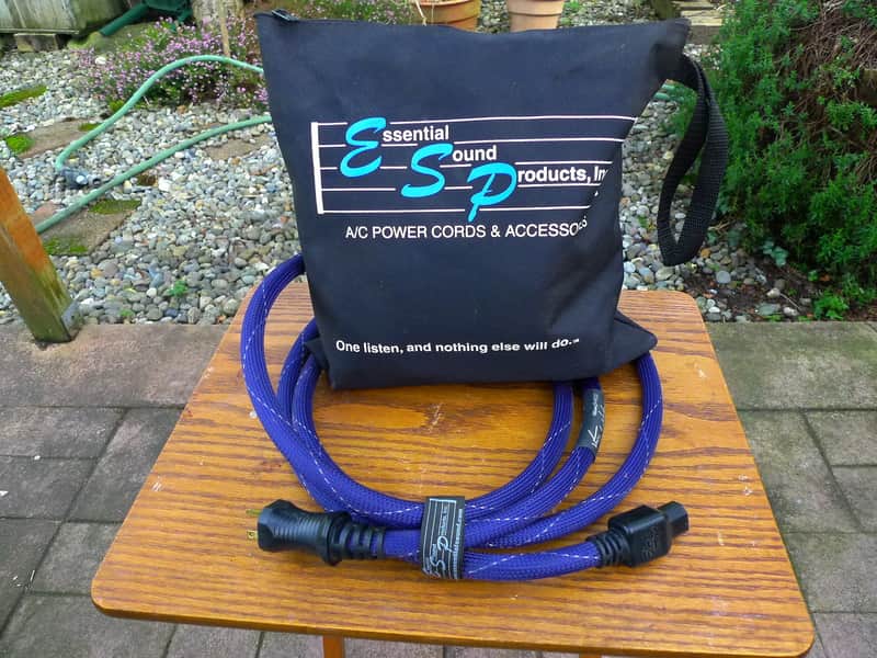 Essential Sound Products Victor Wooten Model/ PRO Power Cord for amps. image 1