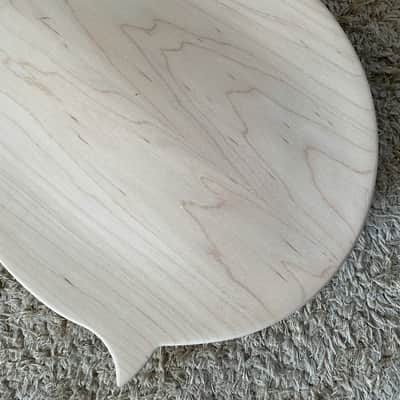 Semi Finished 8 String F Style Mandolin DIY Project, Spruce Top Body, Maple Neck, Rosewood Fingerboard image 7