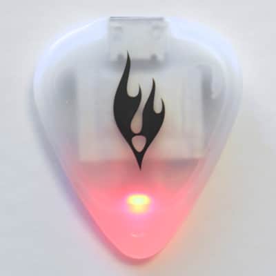 Capacitron Firefly LED Guitar Pick - Classic [Red] image 1