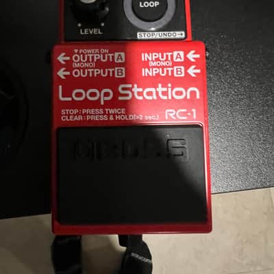 Boss RC-1 Loop Station 2014 - Present - Red image 1
