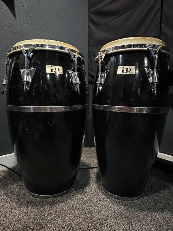 LP Palisades Park Fiberglass Quinto & Tumba - Gloss Black image 1