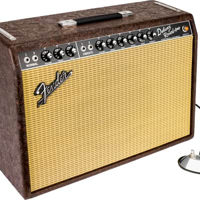 Fender Limited Western CB 65 Deluxe Reverb Combo Guitar Amplifier image 3