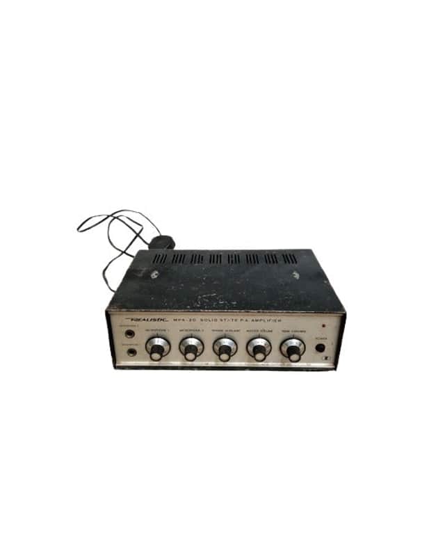 Realistic MPA-20 - Power Amplifier - Fair image 1
