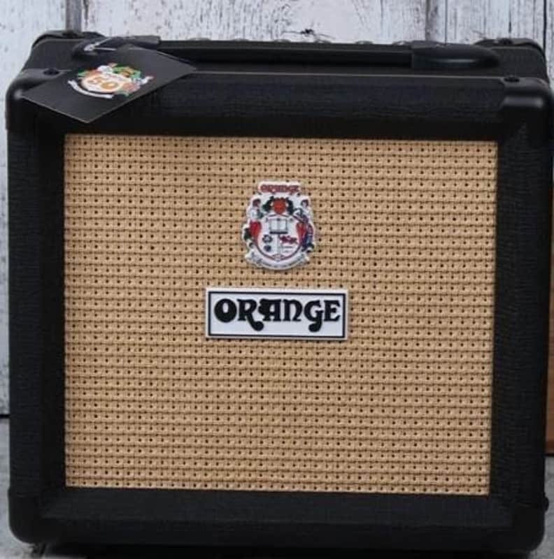 Orange CRUSH 12 Electric Guitar Combo Amplifier 12 Watt Solid State Amp Black image 1