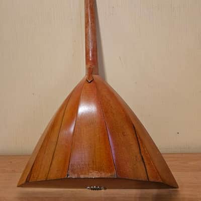 Balalayka Folk Instrument Hand Painted Ukrainian 6 String Village Balalaika image 6