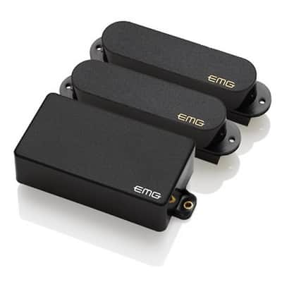 EMG SA/SA/85 HSS Pickup Set, Black image 2