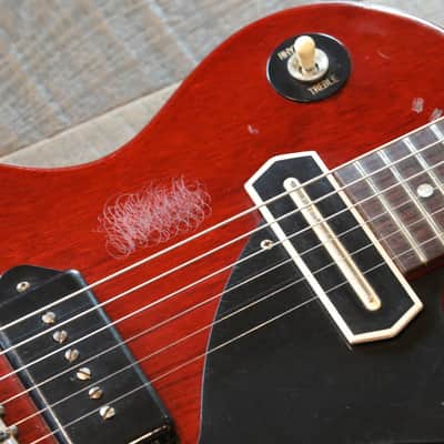 2007 Gibson Custom Shop Inspired By Series John Lennon Les Paul Junior Cherry + COA OHSC image 8