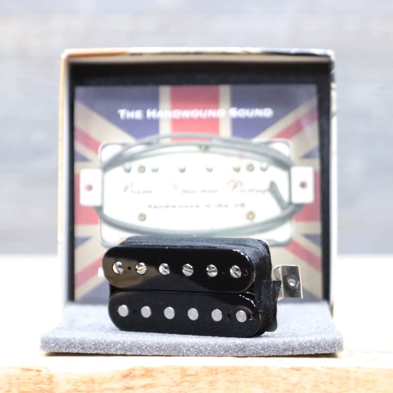 Bare Knuckle Black Dog Humbucker Neck Position 4 Conductor Alnico 5 Magnet Black image 1