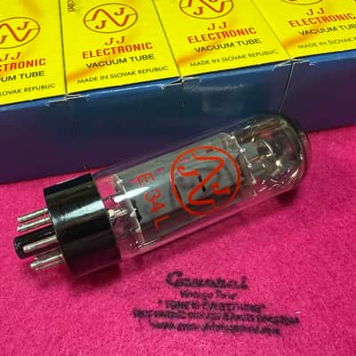 JJ EL34L power tubes matched quad El34 model L  El34 L quad matched image 1