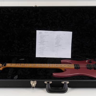 Suhr Modern Custom Firehouse Guitars Exclusive Electric Guitar, Roasted Maple Fingerboard, Burgundy Mist image 3