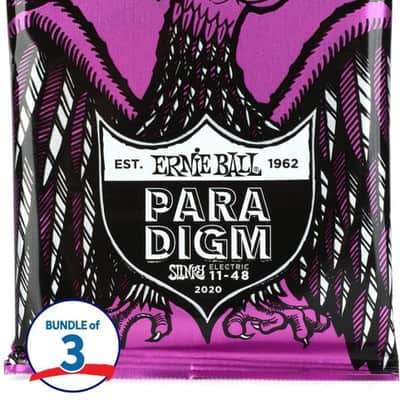 Ernie Ball 2020 Power Slinky Paradigm Electric Guitar Strings - .011-.048 (3-pack) image 2
