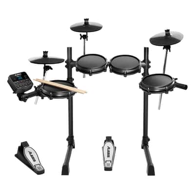 Alesis Turbo Mesh Kit Seven-Piece Electronic Drum Kit with Mesh Heads image 1