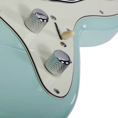 Schecter Nick Johnston Traditional HSS 10th Anniversary Atomic Green image 10