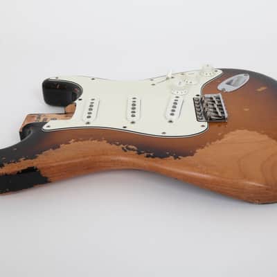 Fender American Vintage II 1957 Stratocaster 2021 - 2 Color Sunburst Body image 8