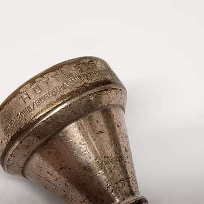 Vintage Huttl Cup Germany Trombone Bugle SC24 Mouthpiece image 2
