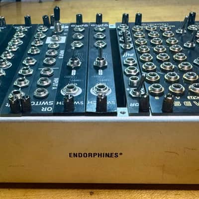 Endorphins.es 42 HP Aluminum Case w/Various Passive Eurorack Utility Modules image 2