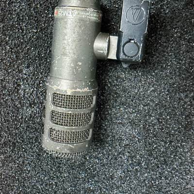 Audio-Technica ATM25 Hypercardioid Dynamic Instrument Microphone 2000s - Dark Gray image 3