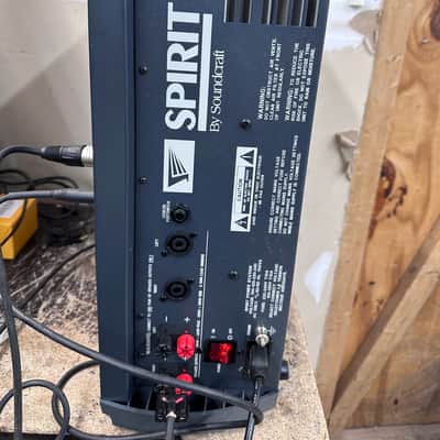 Spirit by Soundcraft Powerstation Powered Mixer W/Effects & EQ In Flight Case #2 image 5