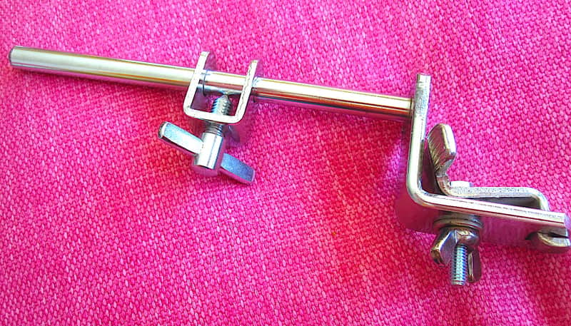 Ludwig Cowbell Accessories Mount Clamp With Clip- Vintage Bild 1
