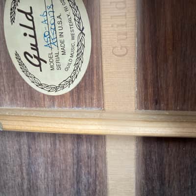 Guild A50 1996 - Vintage sunburst image 3