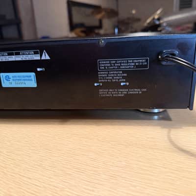 Kenwood DP-3010 Compact Disc Player Single Black Player With Remote New Belts🎶 image 14