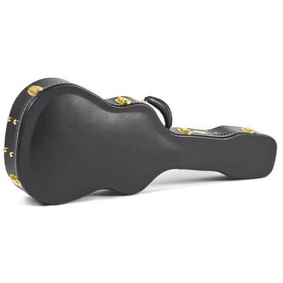 Guardian CG-044-OO Deluxe Vintage Hardshell OO-Style Guitar Case, Black image 4