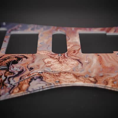 Marble #20 / Ibanez Pickguard / RG350 / JEMJR / Graphic / Stormguitar image 2