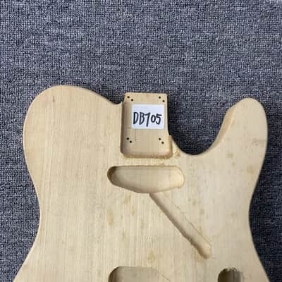Basswood Unfinished Tele Style Guitar Body image 5