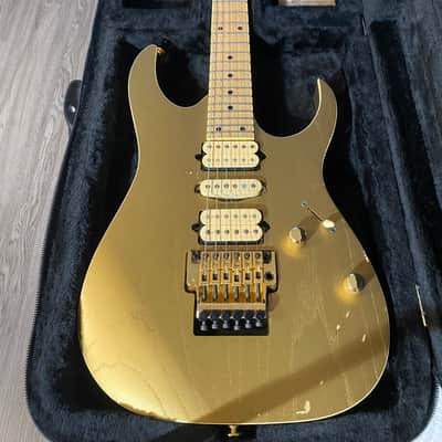 Ibanez Prestige RG657AHM-GDF 2018 - Gold Flat image 1