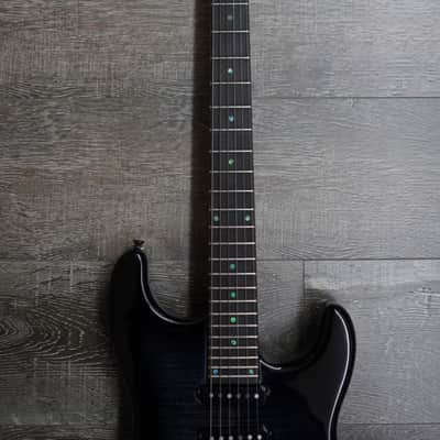 AIO Wolf S1-SSH Floyd Rose Electric Guitar - Trans Black image 3