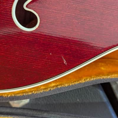 Ovation 1223-2 Typhoon III 1968/69 - Wine Red Fretless image 13