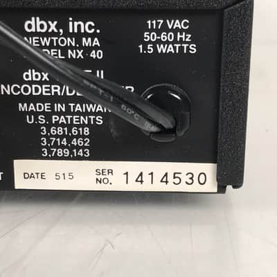 (Lot of 3) DBX NX-40 Tape And Record Noise Reduction System image 7