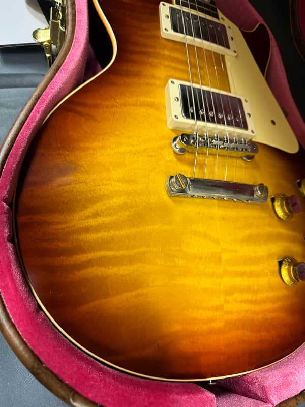 Gibson Custom Shop 60th Anniversary '60 Les Paul Standard Reissue V2 # 001667 2020 - Tomato Soup Burst image 1