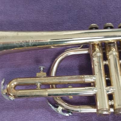 Holton C602RC cornet - laquered brass with rose brass leadpipe image 13