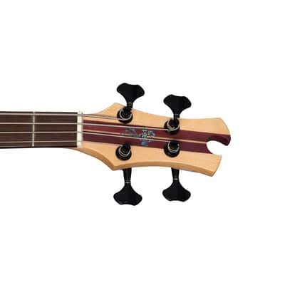 Tobias Killer B IV 4-String Bass w/ Bartolini Pickups and Gig Bag - Natural image 7