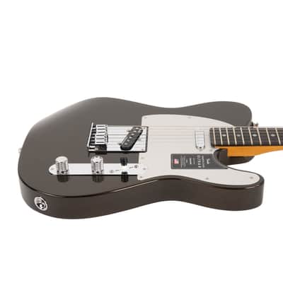 Fender American Ultra II Telecaster Ebony - Texas Tea image 5