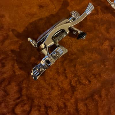 Ludwig P88AC Atlas Diecast P88 Throw-Off and P35 Butt Set 2010s - Chrome image 3